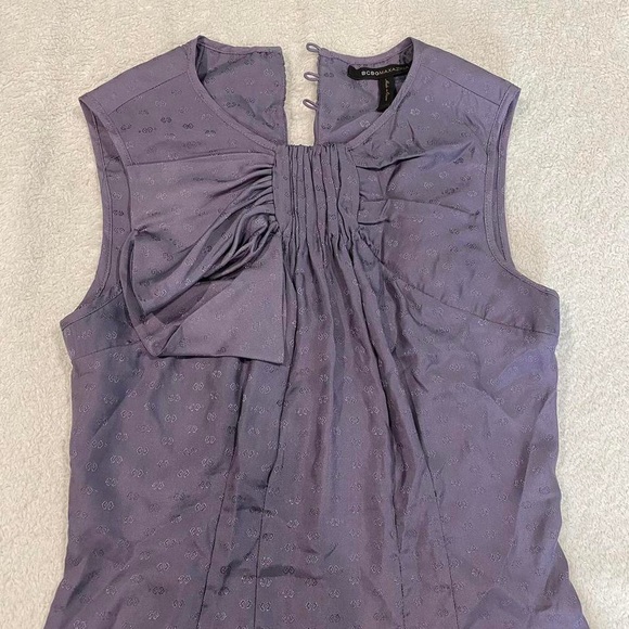 purple blouse bcbgmaxazria - Picture 2 of 4